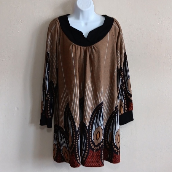 Aziza Dresses & Skirts - Granola Grunge, Boho Academia, Fairy Grunge Dress, Long Sleeve Slip On